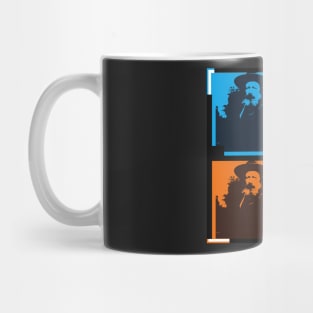 Alfred Lord Tennyson - Poet - colorful, pop art style design Mug